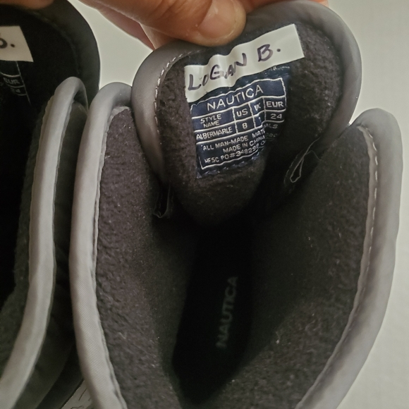 Nautica toddler snow boots size 8 - Picture 6 of 7